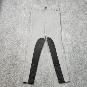 Kerrits Riding Breeches Womens Small Gray Grip Tech II Stretch Pants‎ Equestrian